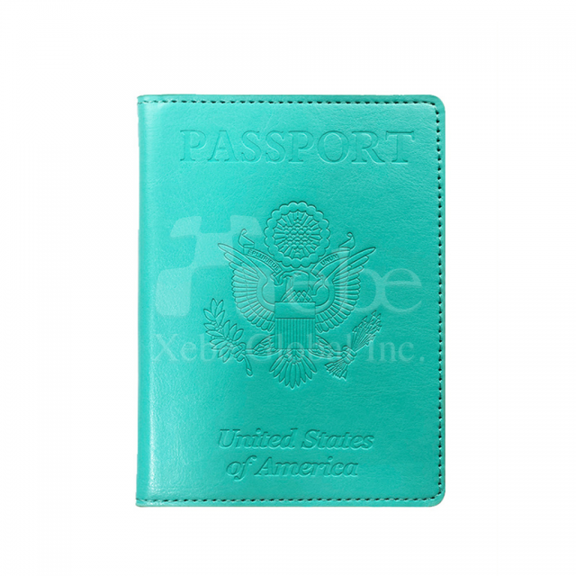 customized bright color passport holder