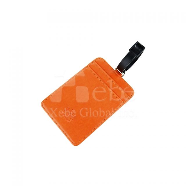 bright leather customized luggage tag