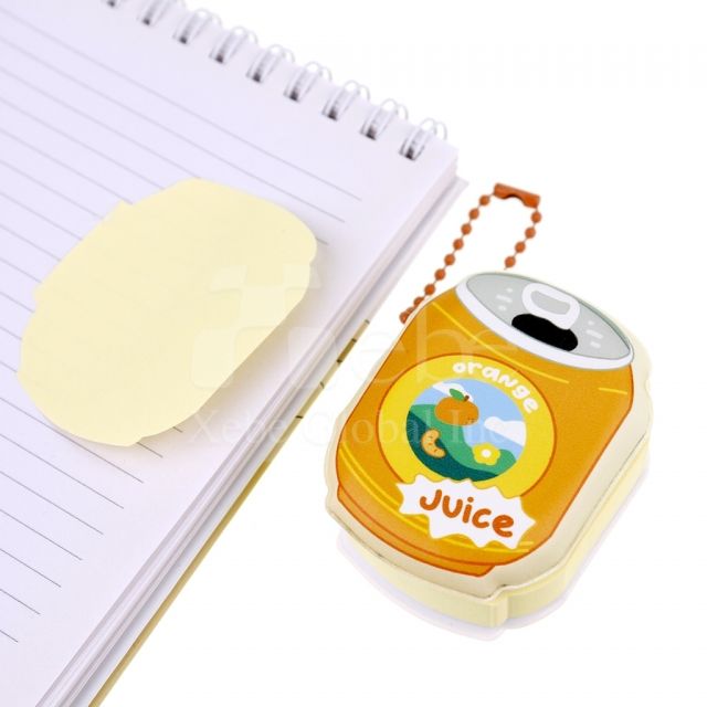 orange soda customized sticky notes