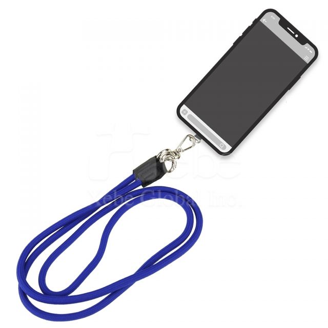 dark blue mobile phone lanyard customized mobile phone lanyard